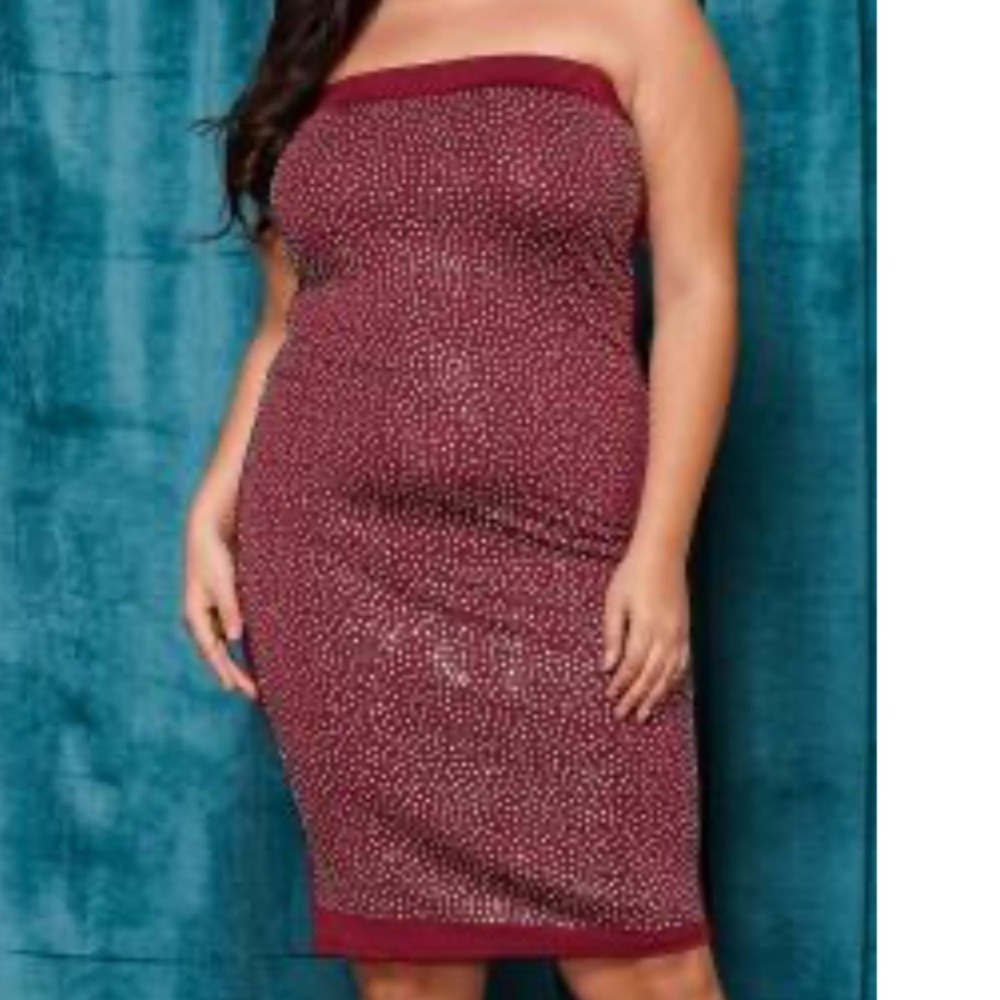 Asoph plus size 3x midi dress